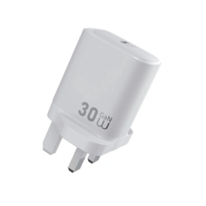 Wiwu WI-G008 30w Essen Gan Fast Charger White 3pin