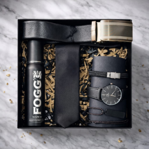Valentine's Day Special - Quickee Handsome In Black for Him Gift set
