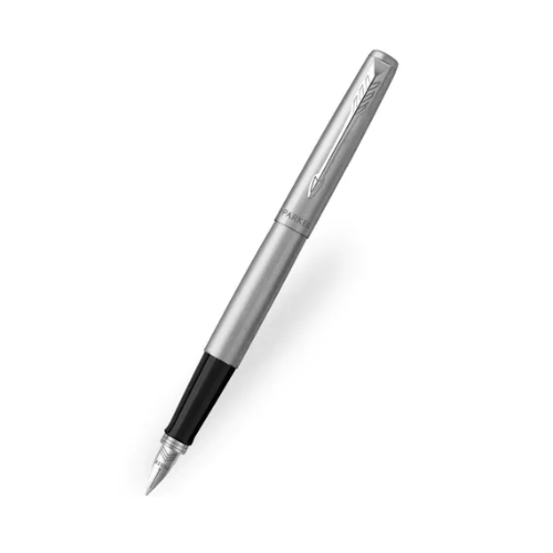 Parker - Jotter Steel Chrome Trim Fountain Pen - Quickee Parker - Jotter Steel Chrome Trim Fountain Pen