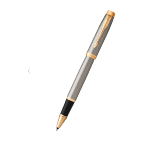 Valentine's Day Special - Quickee Parker IM Brush Metal Gold Trim Ball Pen