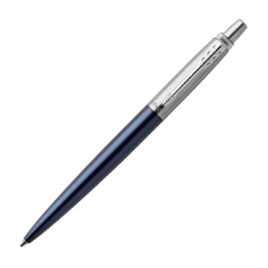 Valentine's Day Special - Quickee Parker Jotter Royal Blue Chrome Trim Ball Pen