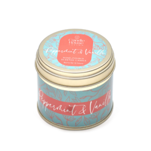 Rose & Patchouli Tall Tin Candle