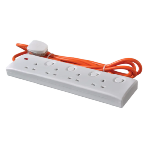 13A Trailing Socket 5MTS Wire-187-1004