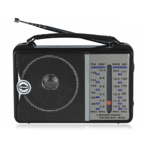 Bright Portable 4 Bands Radio with High Quality Speakers - BR 4015