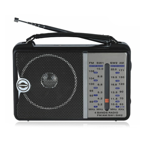 Bright 4 Bands Portable Radio - BR 4015 - Quickee Bright Portable 4 Bands Radio with High Quality Speakers - BR 4015