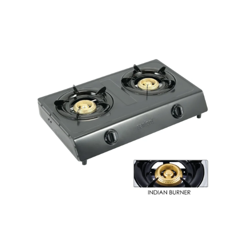 Sanford 2 Burner Gas Stove-Black - SF-5222GC-BLACK - Quickee Sanford 2 Burner Gas Stove-Black - SF-5222GC-BLACK