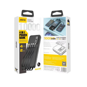 Aspor A300 10000Mah 4 In1 Power Bank