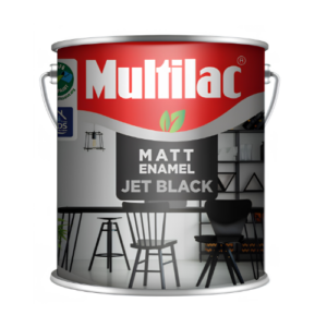 Multilac Matt Enamel Jet Black