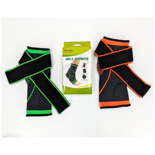 Adjustable Ankle Support, Double Winding-SQ7075A - Quickee Adjustable ankle support, Double Winding-SQ7075A