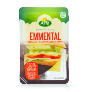 Emmenthal Cheese Slices (150G)-30378