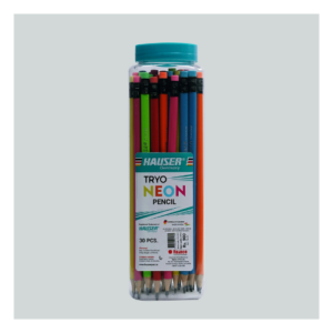 Hauser Tryo Neon – Polymer Pencils 30 Pcs