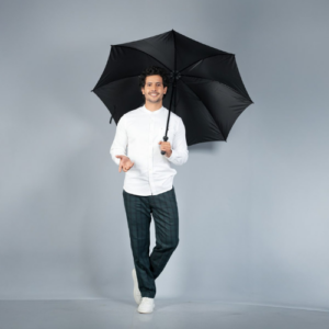 Rainco 27 Black Gents Umbrella -2571