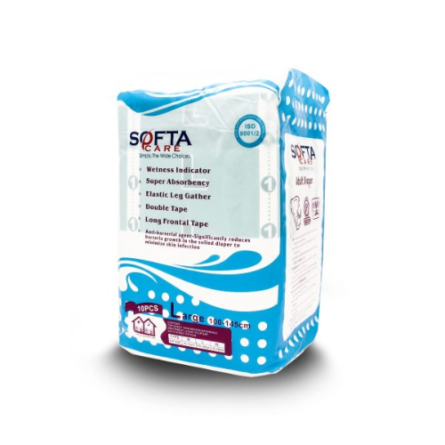 Adult Diaper, 10’s (Softacare) - Quickee Adult Diaper, 10’s (Softacare)